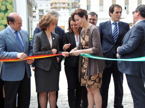 Corte inaugural de cinta. (Foto: Cedida)