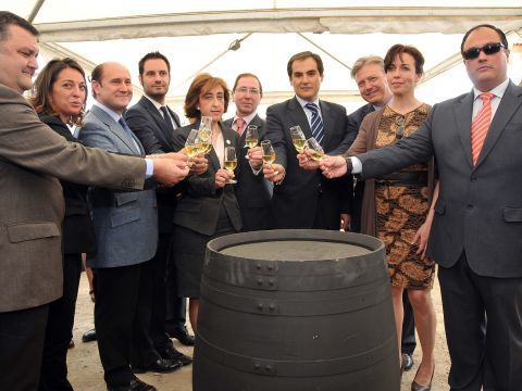 Brindis de las autoridades. (Foto: Cedida)