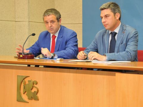 Salvador Fuentes y Andrés Lorite. (Foto: Cedida)