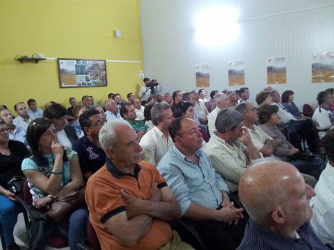 Asistentes al encuentro celebrado en Zamoranos. (Foto: Antonio J. Sobrados)