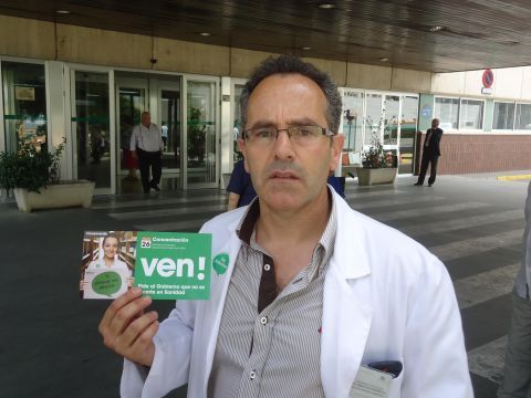 Rafael Osuna, delegado del Satse. (Foto: J. Moreno)