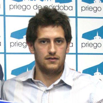 Rafa López, jugador prieguense del Marfil Santa Coloma. (Foto: Antonio J. Sobrados)
