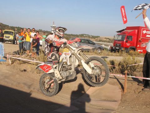 Un instante de la prueba celebrada en Jerez. (Fotos: FAMOTOS)