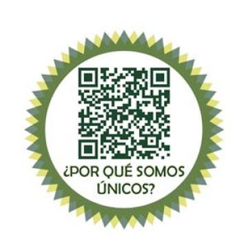 Imagen del código QR que llevarán las botellas de aceite. (Foto: Cedida)