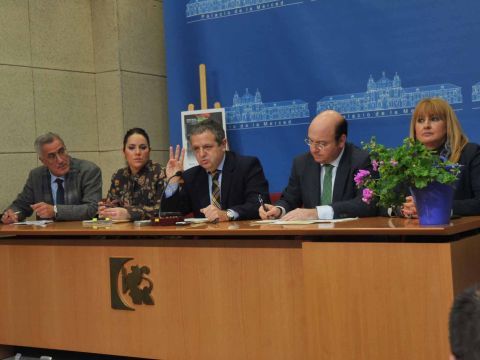 Imagen de la comparecencia. (Foto: África Villén)