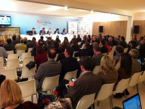 Asistentes al acto en FITUR. (Foto: Cedida)
