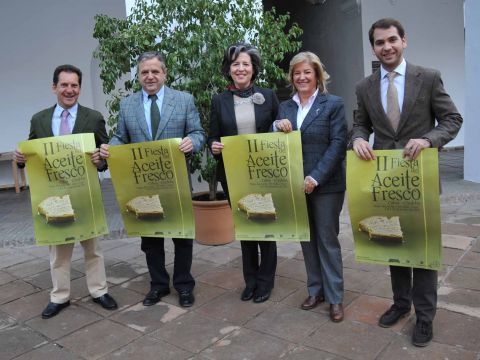 Imagen de la presentación de la II Fiesta del Aceite Fresco de Cabra. (Foto: Cedida)