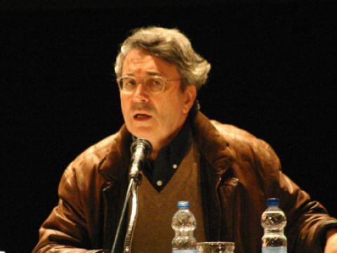Andrés Trapiello durante la conferencia con la que se abría el Congreso. (Foto: Cedida)
