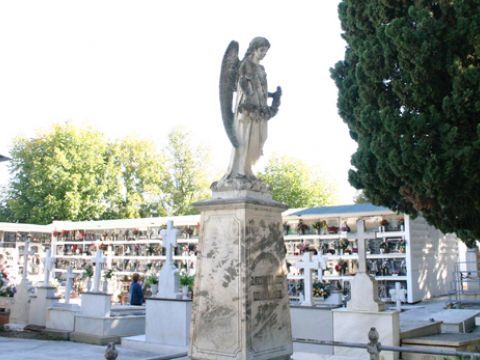 Una imagen actual del cementerio del Santo Cristo. (Foto: R. Cobo)